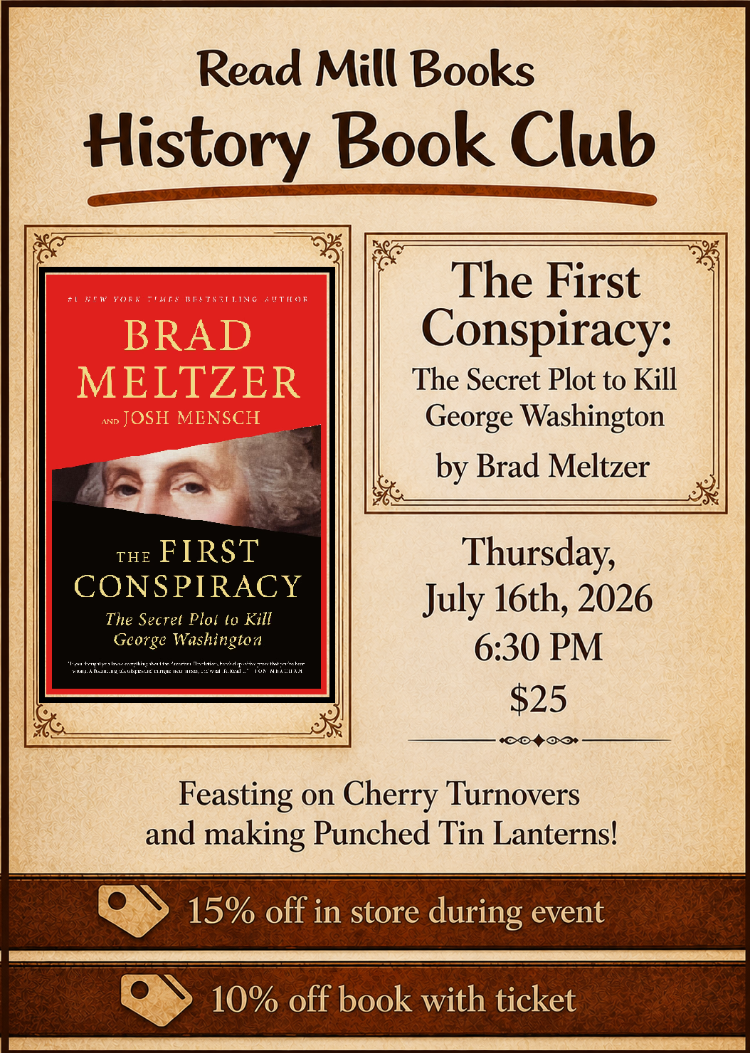 Tales and Tankards History Book Club 