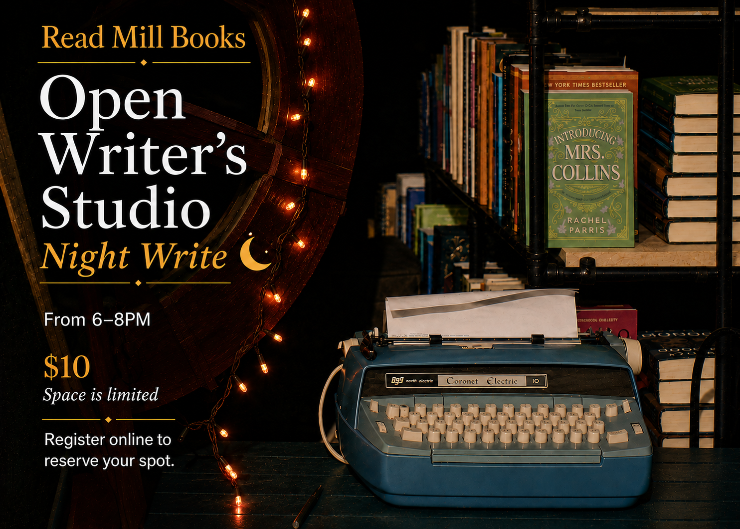 Night Write Open Writers Studio 
