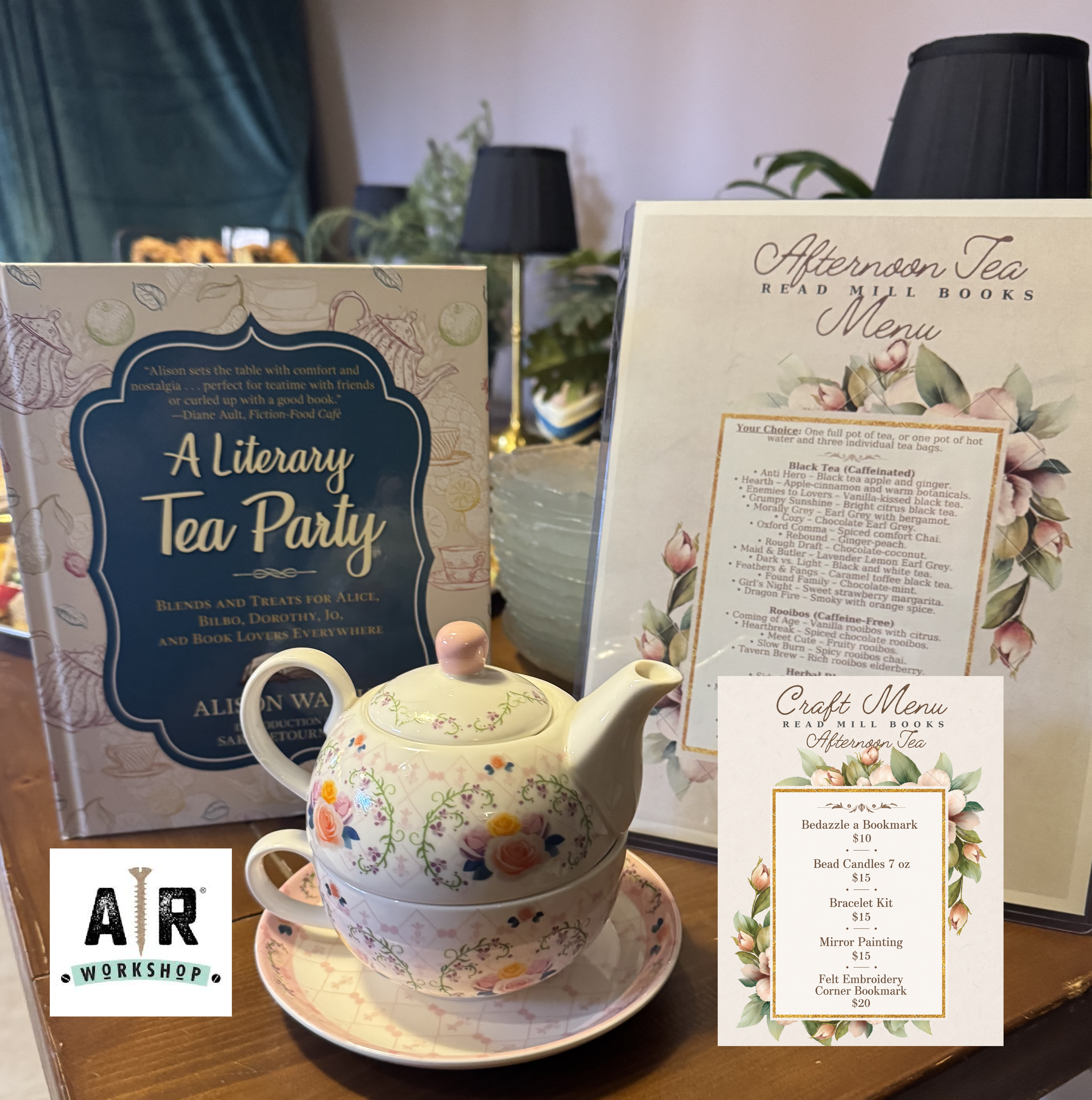 Craft Tea with AR WORKSHOP Crafts
