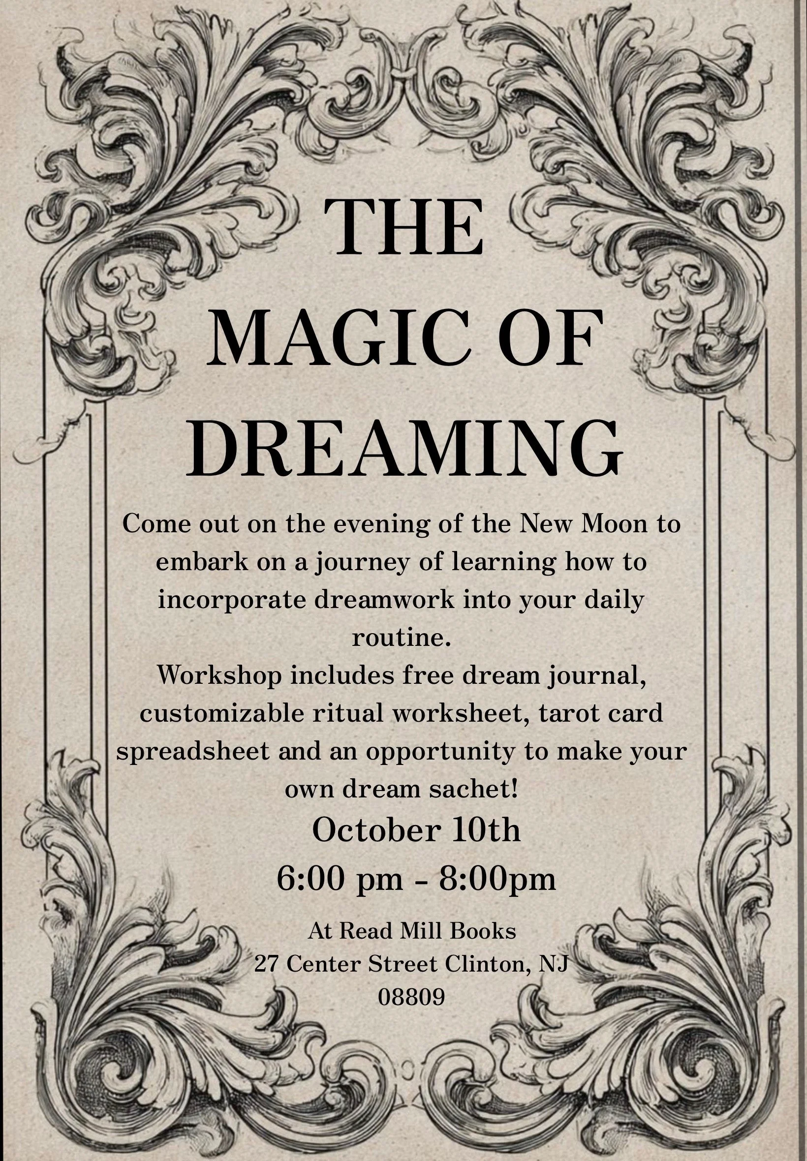 The Magic of Dreaming Workshop