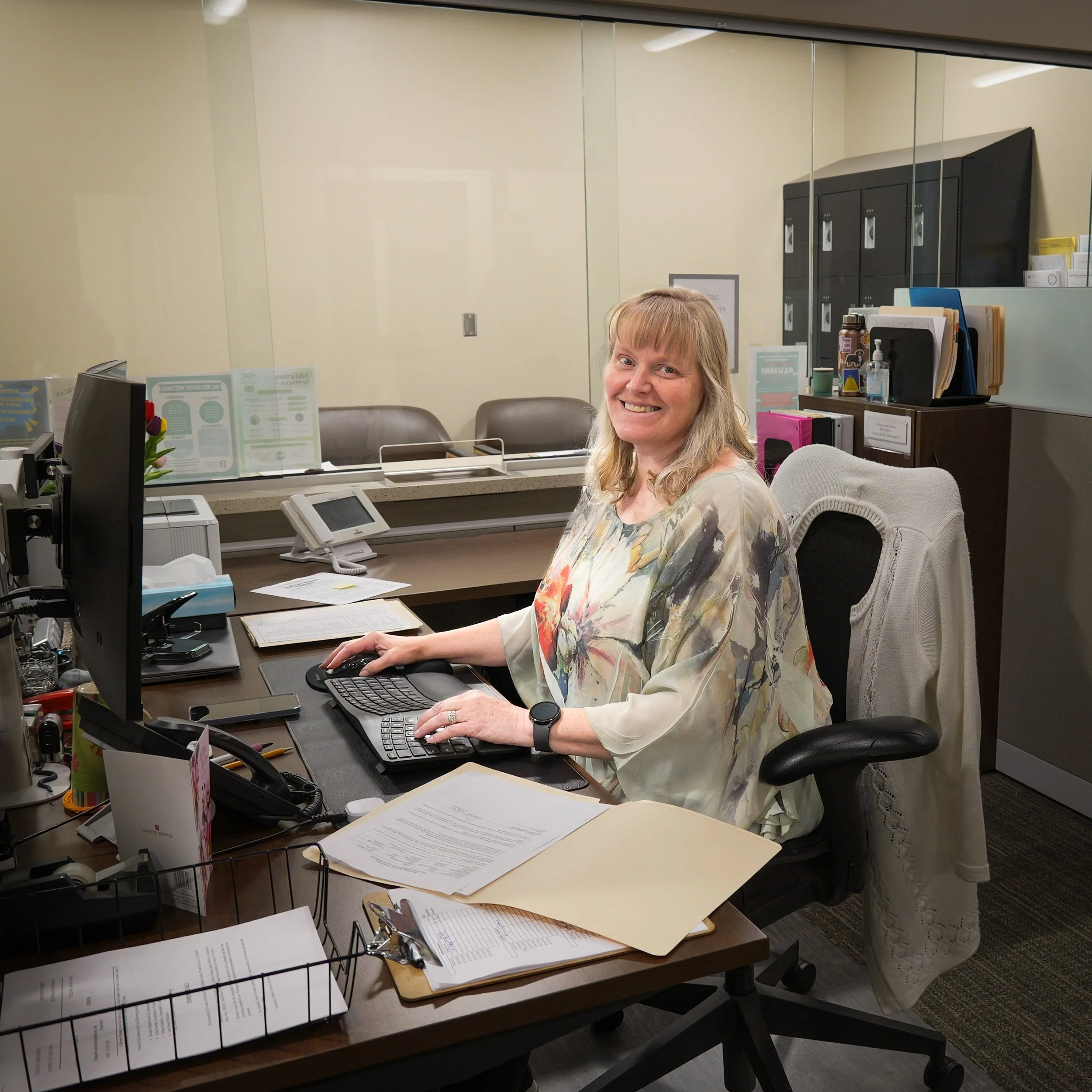 ARC Office Specialist working at the Carlton County Probation Office