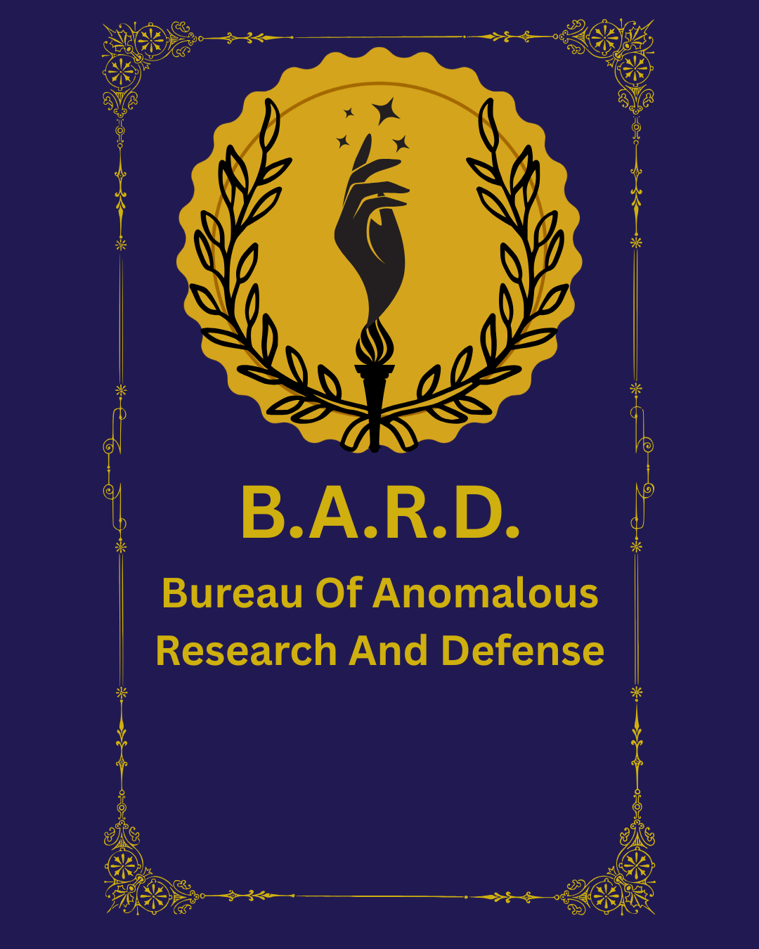 B.A.R.D training manual cover