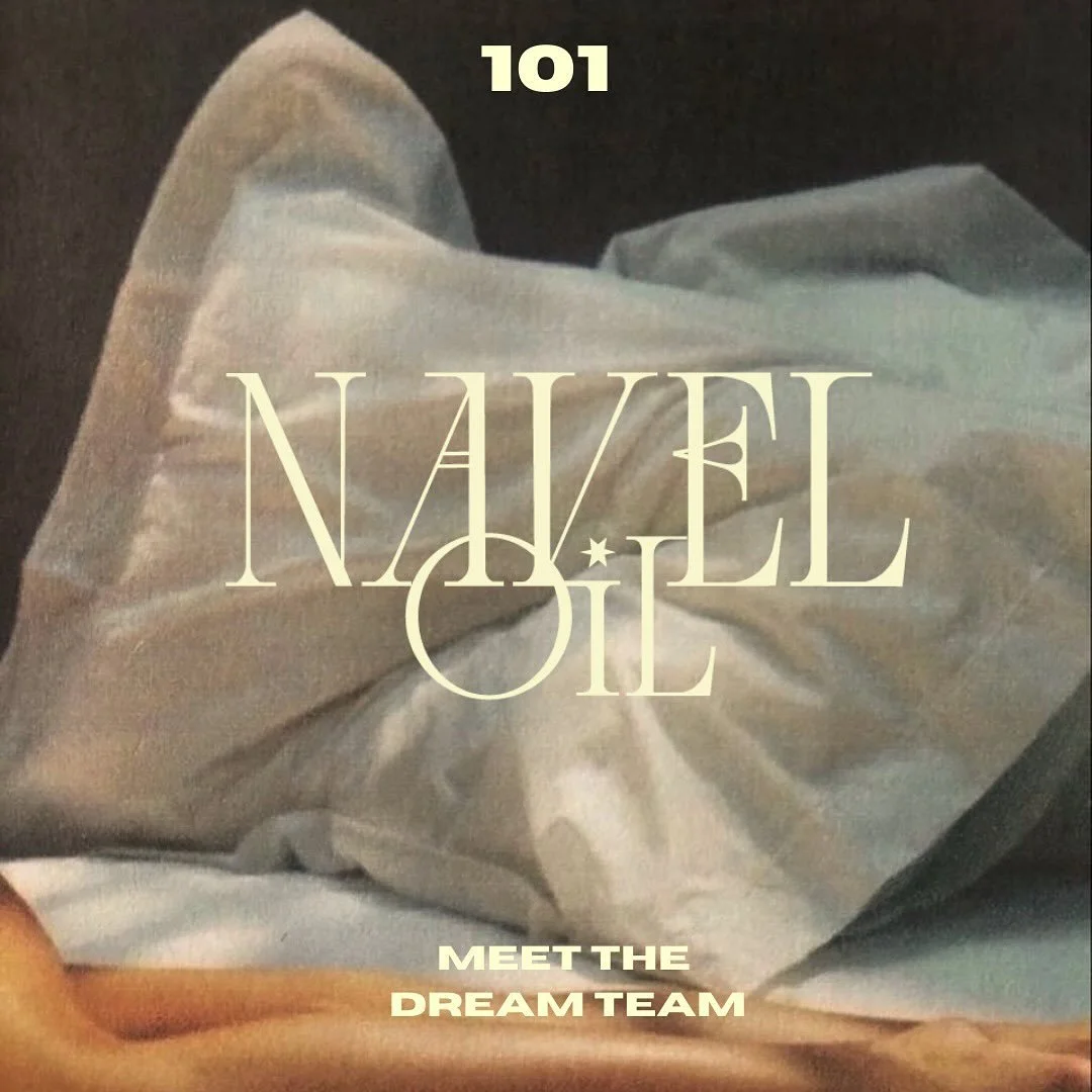 From what I&rsquo;ve been told our navel oil is loved most for the way it lulls you into deep, delicious sleep. Meet the dream team of plant allies that help make this happen 🌙 🍇 softer mind, sweeter sleep, radiant skin 🌝 my parents named me Moonl
