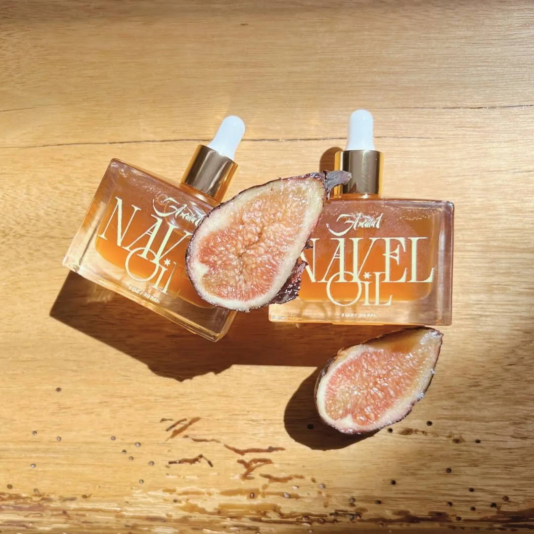 The sacred fig tree is one of my favorite ingredients in our navel oil. Ficus religiosa is the bodhi, the tree of awakening, the great wise grandfather &amp; protector of the fig. A shelter during transformation. His sap helps relax the body. He&rsqu