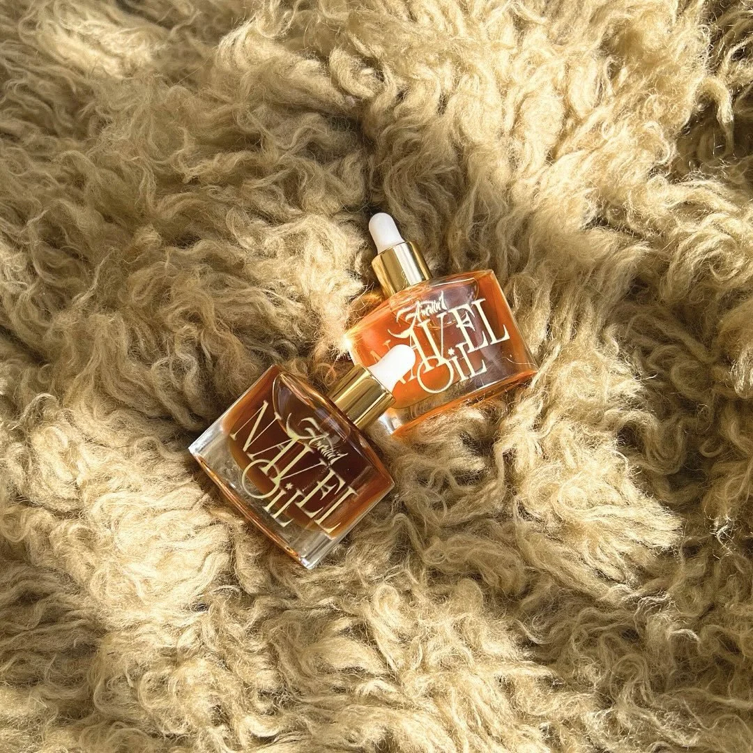 We have the sweetest little half bottles available now at www.amritaone.com 🌬️ same heavy bottom glass but smaller with softer angles.