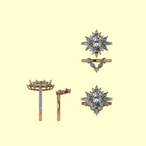 CL, Custom Diamond Ring Deposit