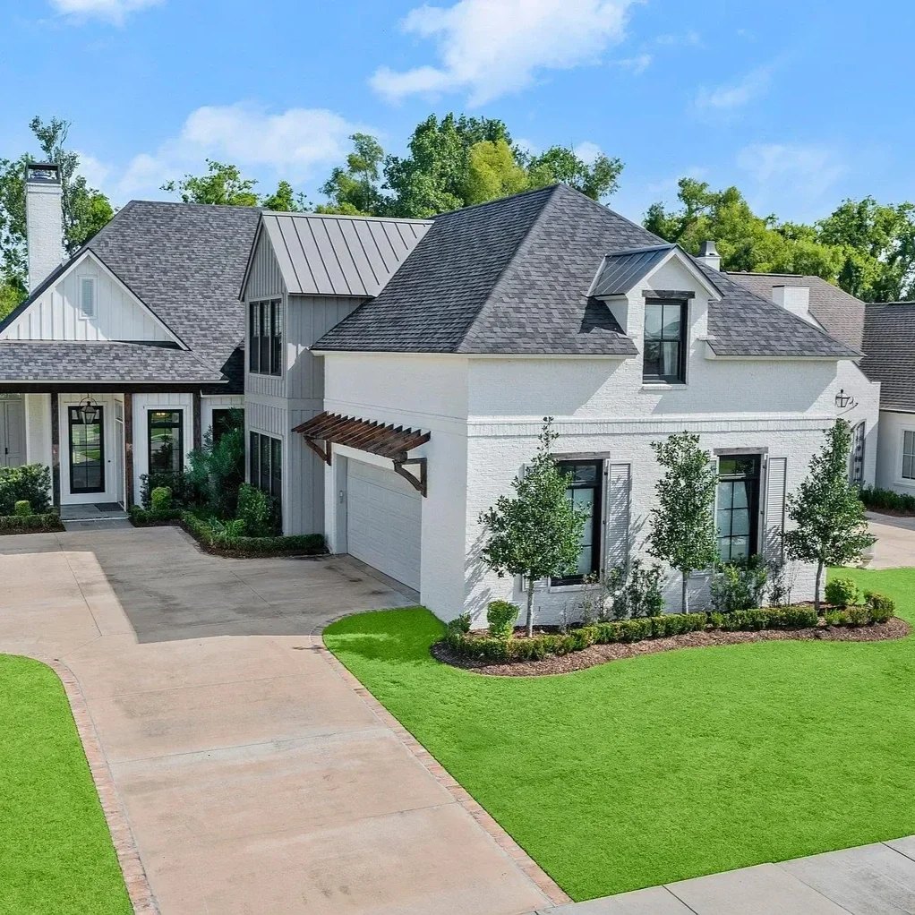 Residential Louisiana home featuring new FORTIFIED roofing system installed through Roof Strong grant program for improved hurricane protection and resilience.