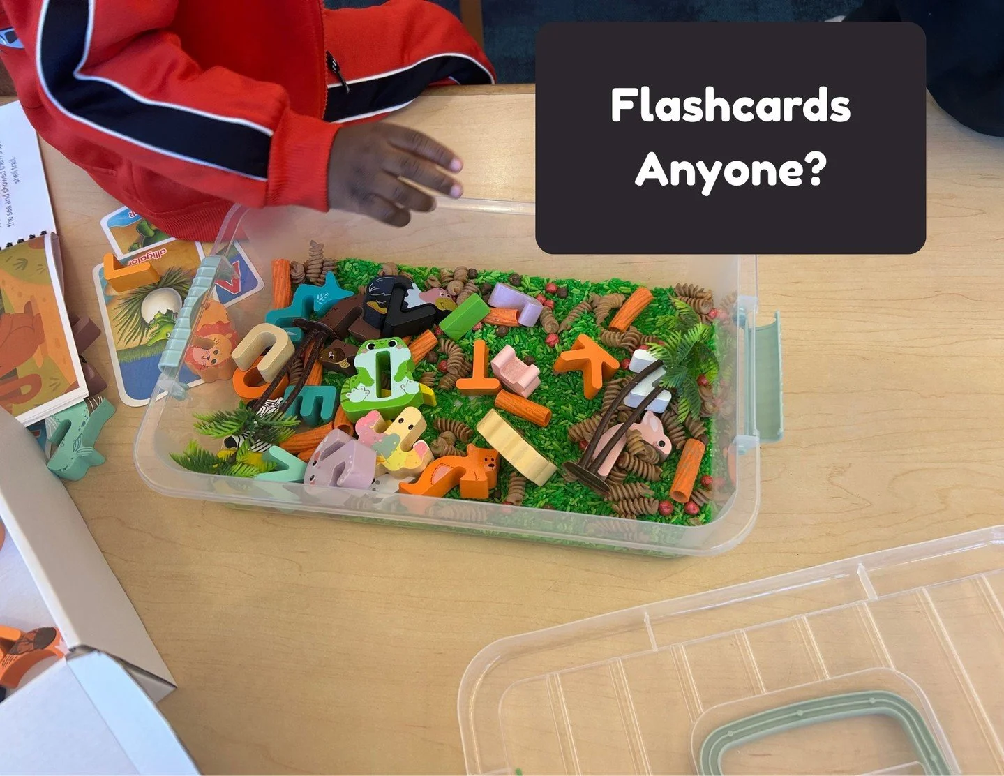 Do you know a toddler or preschooler who loves flashcards?

They&rsquo;re not usually my go-to. I tend to reach for open-ended materials first. But today, with a mostly non-verbal 3-year-old, flashcards became the unexpected bridge.

About 15 minutes