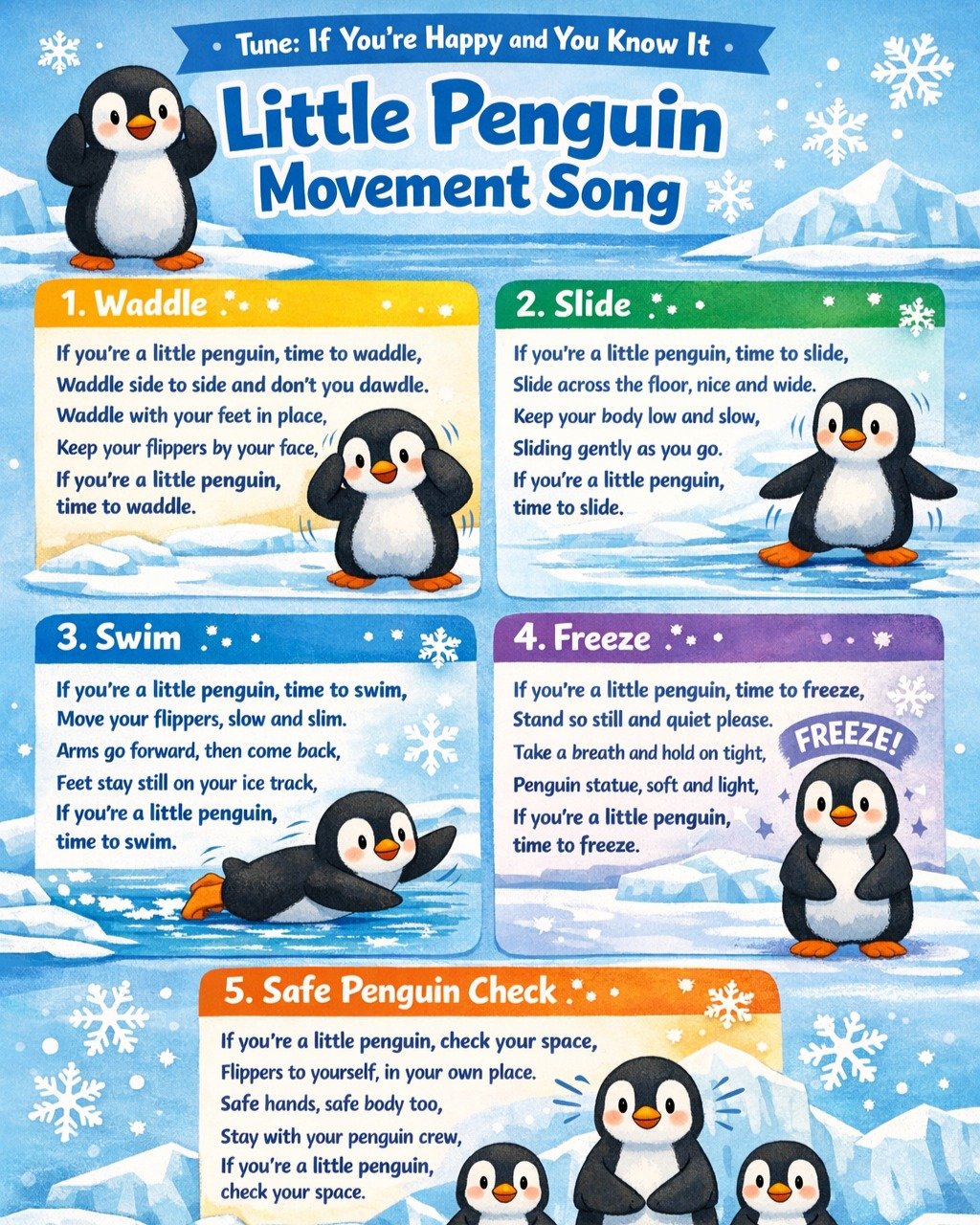 One of the classrooms I support recently noticed more bumping, crashing, and unsafe hands-on moments.
Instead of just repeating &ldquo;be careful,&rdquo; this amazing teacher paused, retaught safety, and made space for big body learning in a hands-on