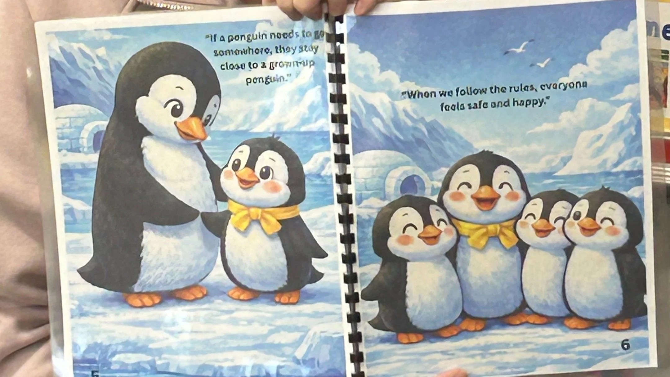 🐧 Waddle into safety learning! 🐧

Looking for a fun way to review safety rules and expectations at home or in your early learning space? Meet &ldquo;Penny the Penguin Plays It Safe!&rdquo; ❄️

This penguin social story helps little learners underst