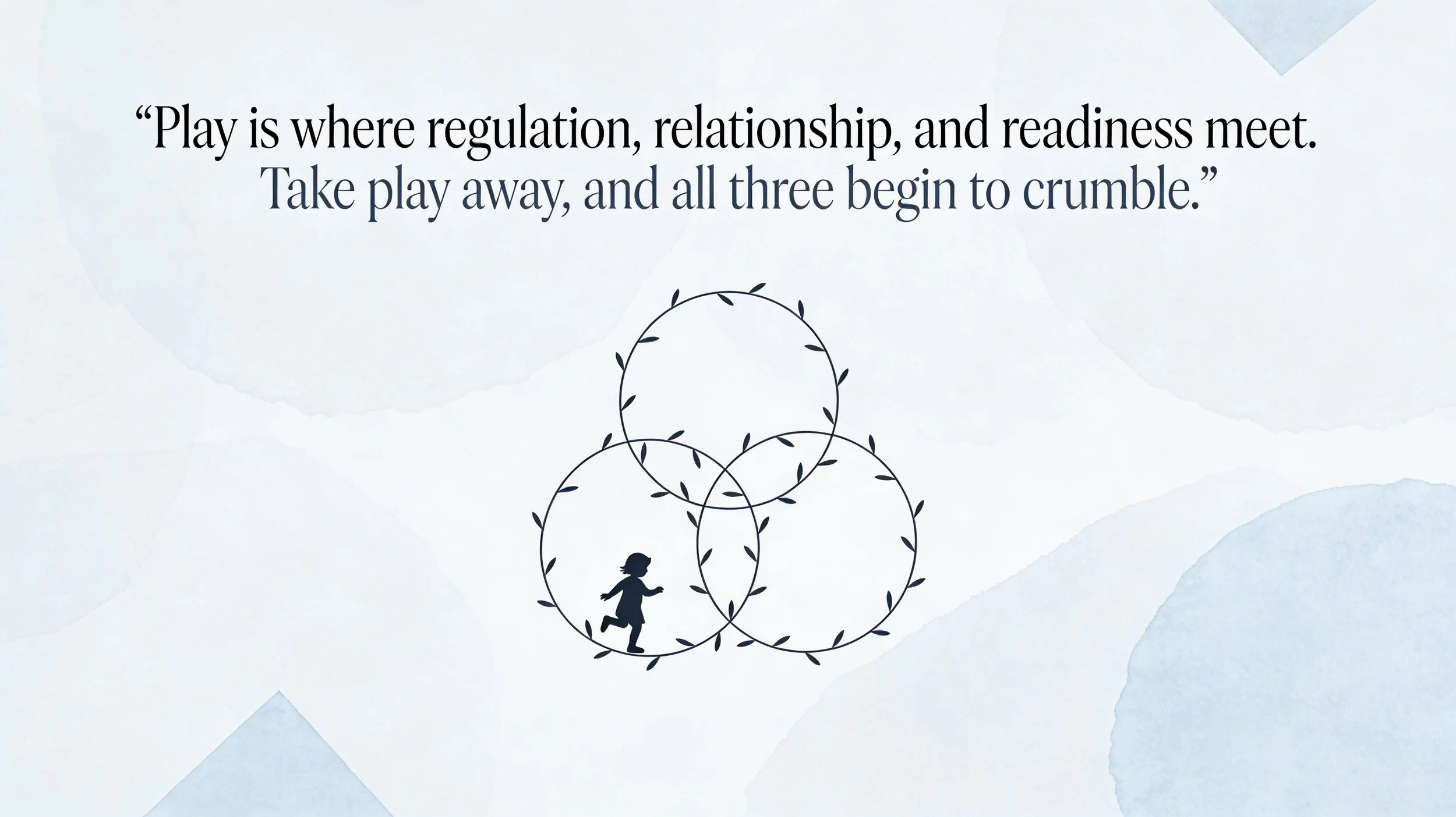 Play Is Not Extra: Why Young Children Need Real Play Every Day.