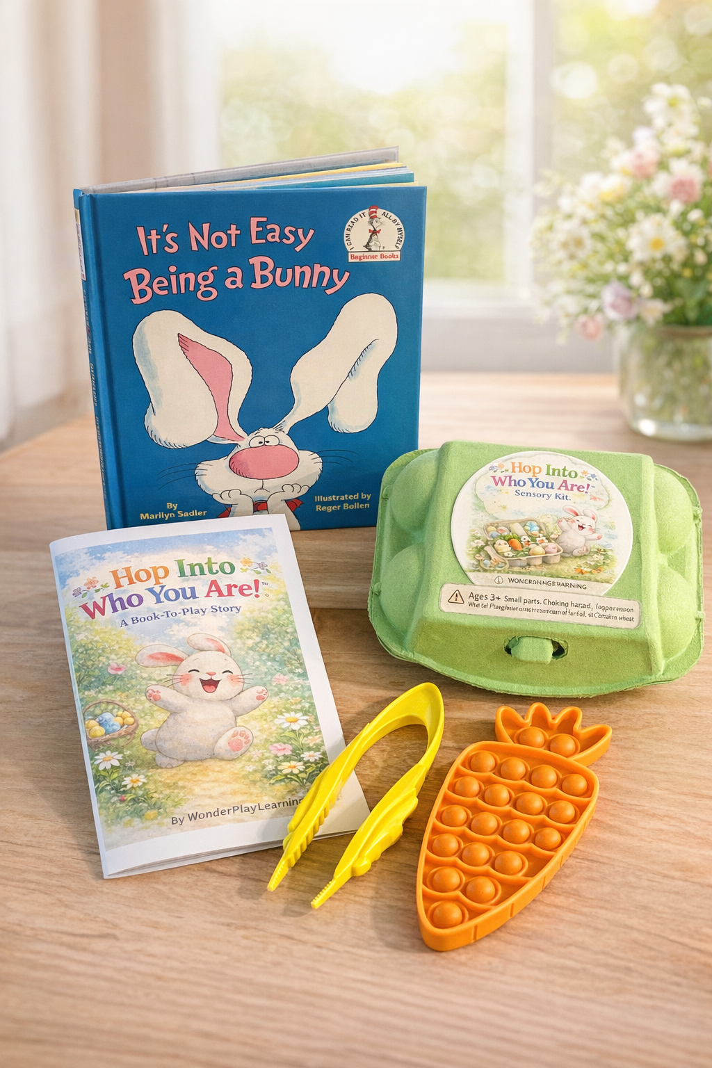 🐰 Hop Into Who You Are!™ Bunny Book-To-Play™ Kit