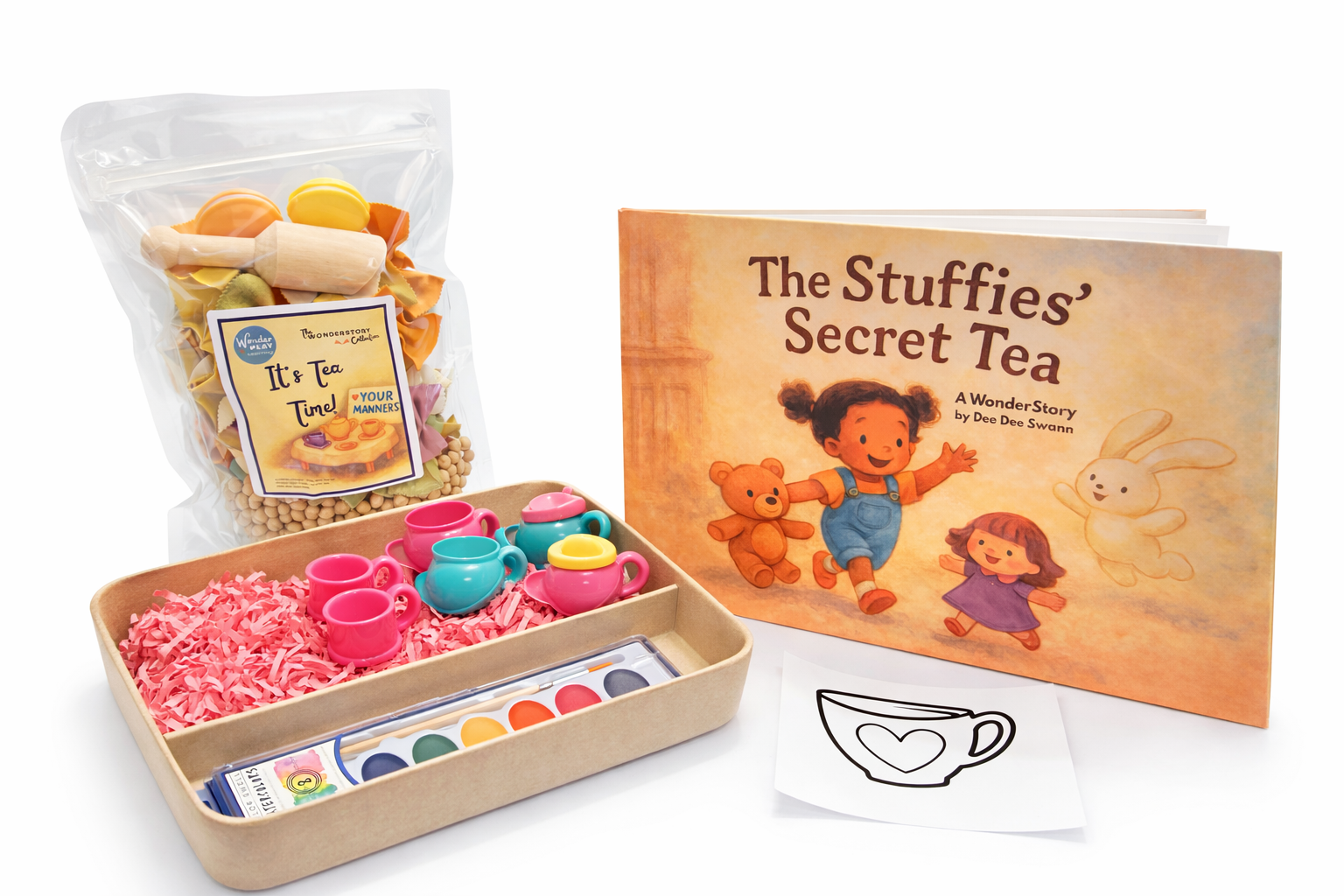 The Stuffies’ Secret Tea Sensory Kit