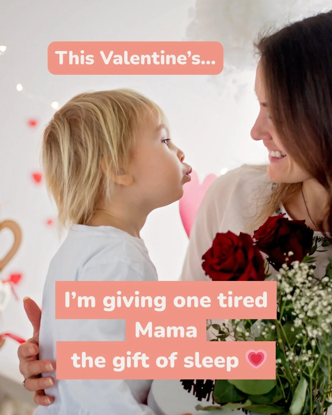This Valentine&rsquo;s, I&rsquo;m giving one exhausted parent something far better than flowers 💗

I&rsquo;m gifting a Sleep SOS Call worth &pound;120 with me &mdash; an award-winning baby &amp; child sleep consultant.

This is a 60-minute, 1:1 deep
