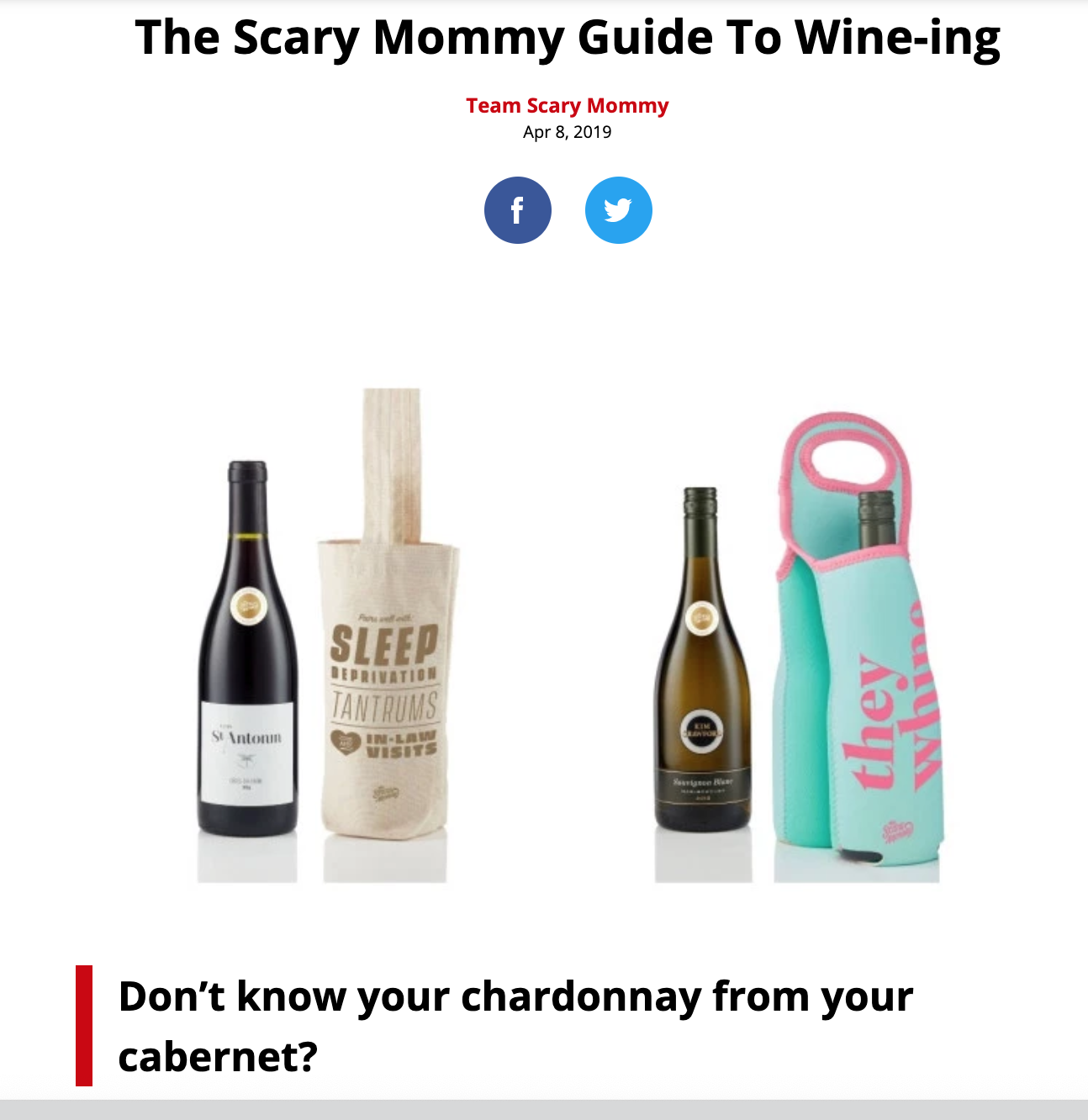 Scary Mommy: The Scary Mommy Shop Articles