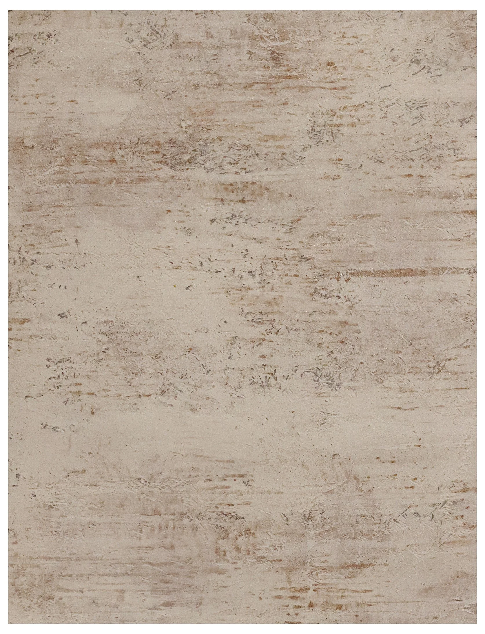 Close-up view of a textured beige wall with a weathered, rustic appearance.