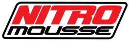Nitro Mousse logo in red and black text