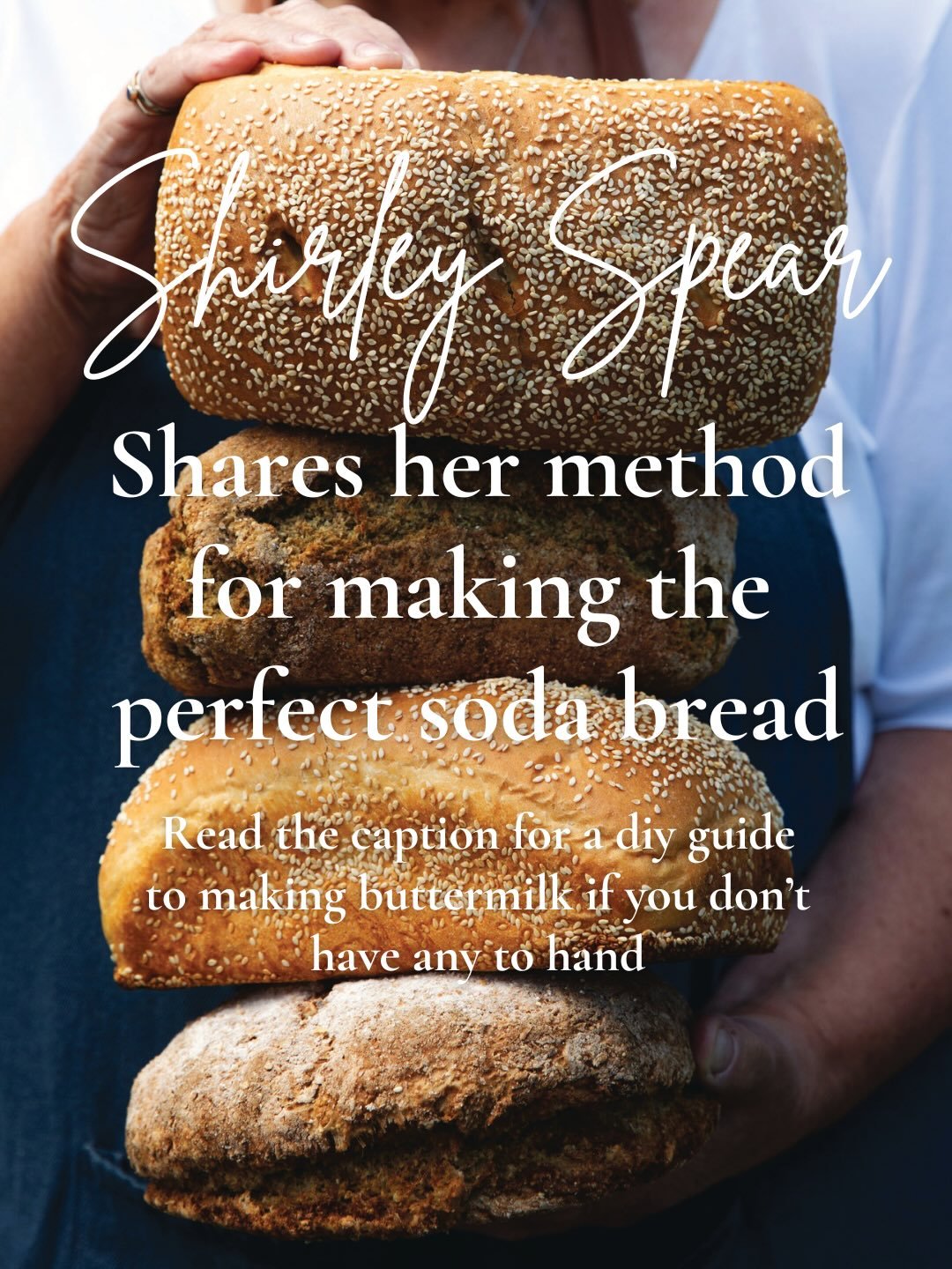 Ever wanted to know how to make bread? 

We&rsquo;ve got you - here&rsquo;s a quick and easy recipe for soda bread 🥪
 
(tip -  see how to use use lemon juice to curdle the milk to make buttermilk at the end of the caption)
 
🍞 Simple Soda Bread 🍞
