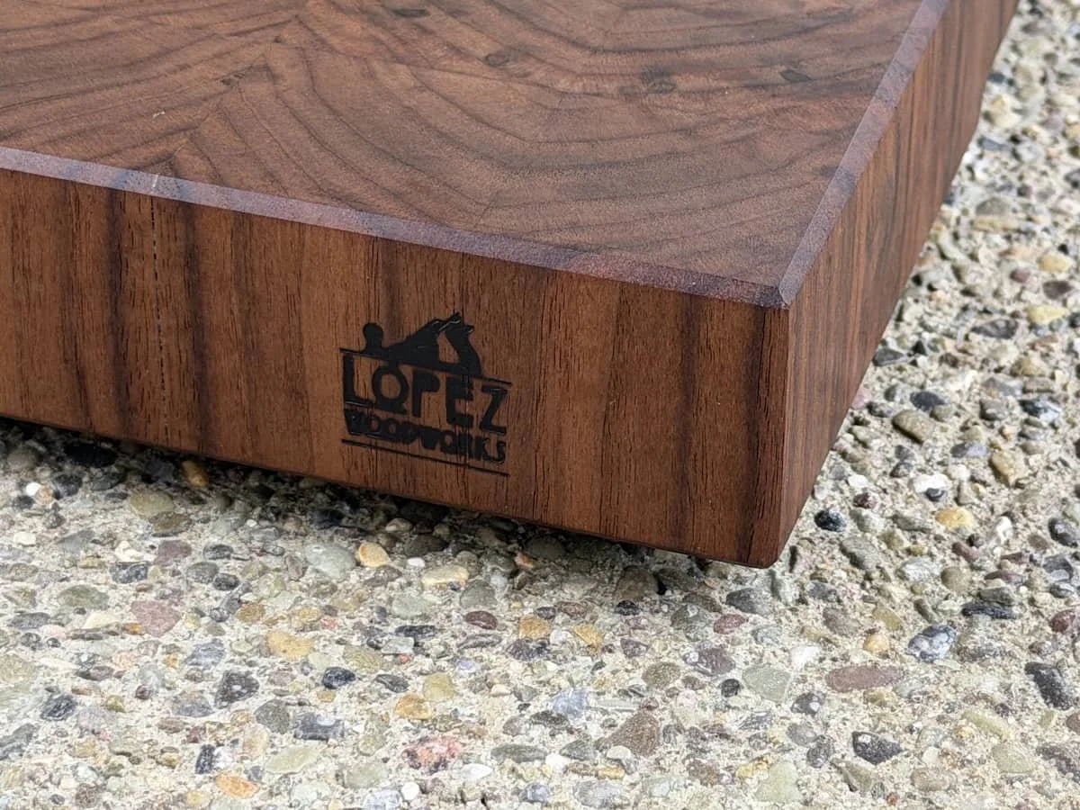 Walnut End Grain Cutting Board