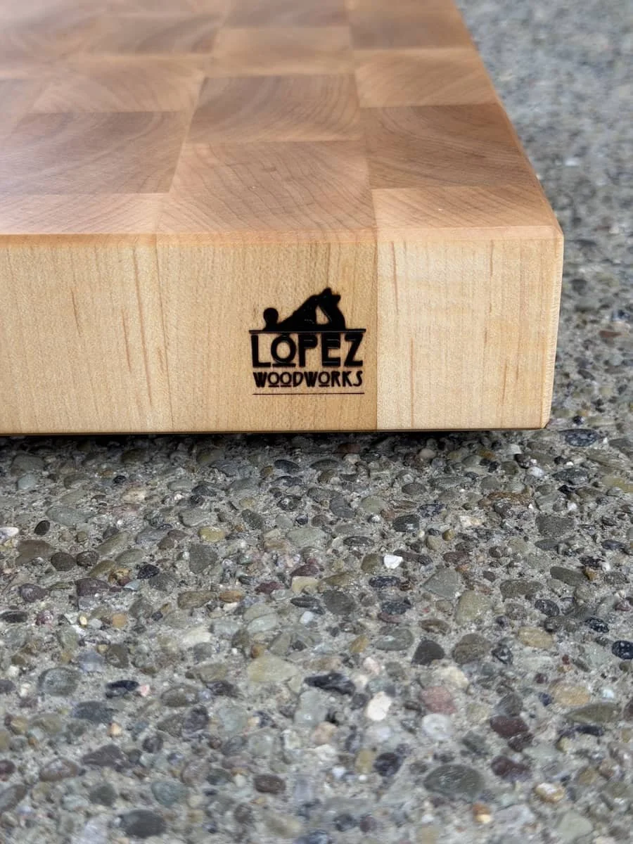 Maple End Grain Cutting Board