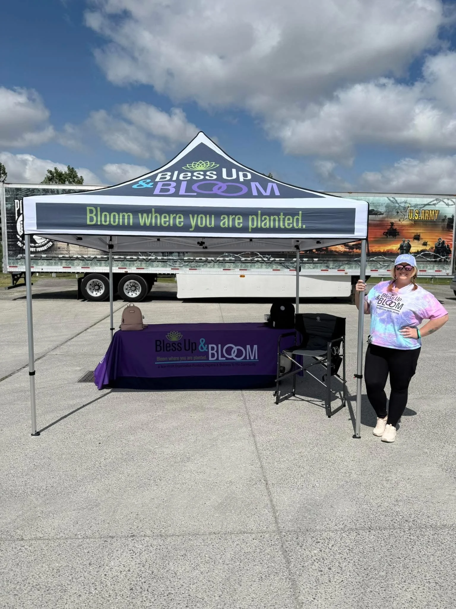 Bless Up &amp; Bloom Joins Families &amp; Freightliners for a Night of Community, Connection, and Care