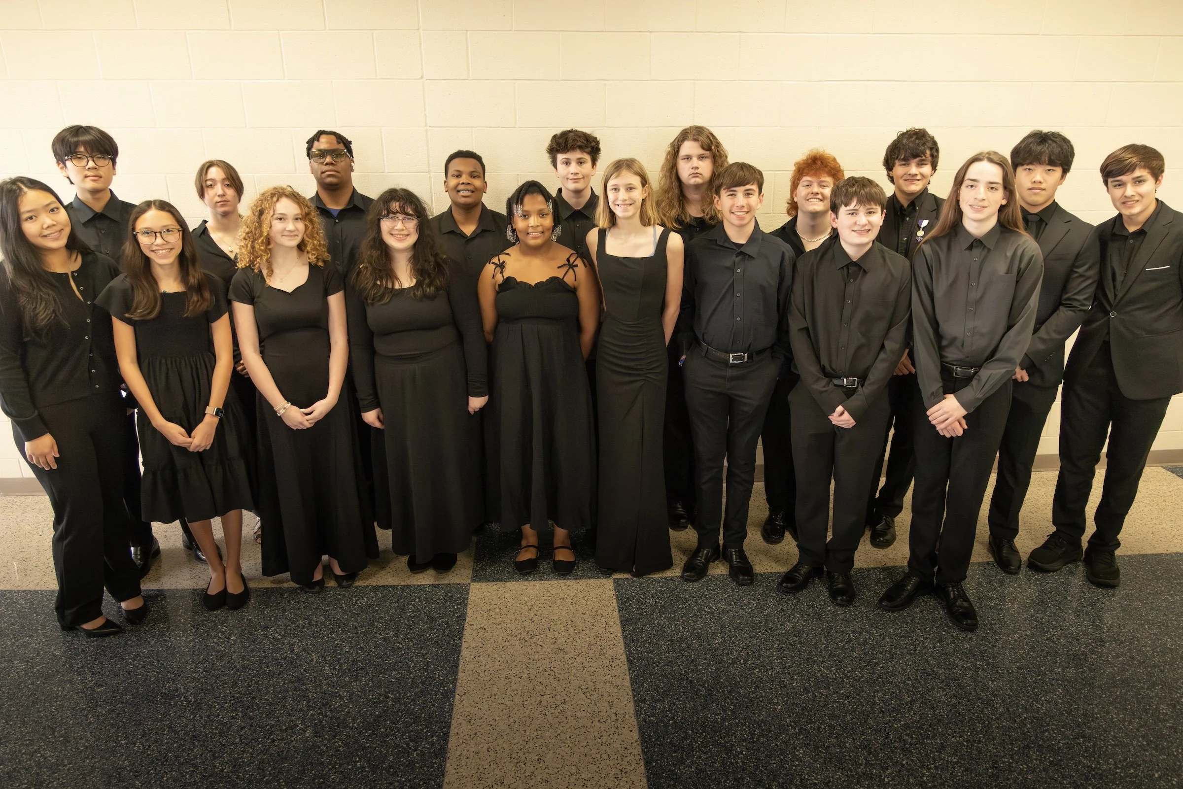 2026 Chapin Middle and High School Band students selected for district 2 honor band at Lexington High School.
