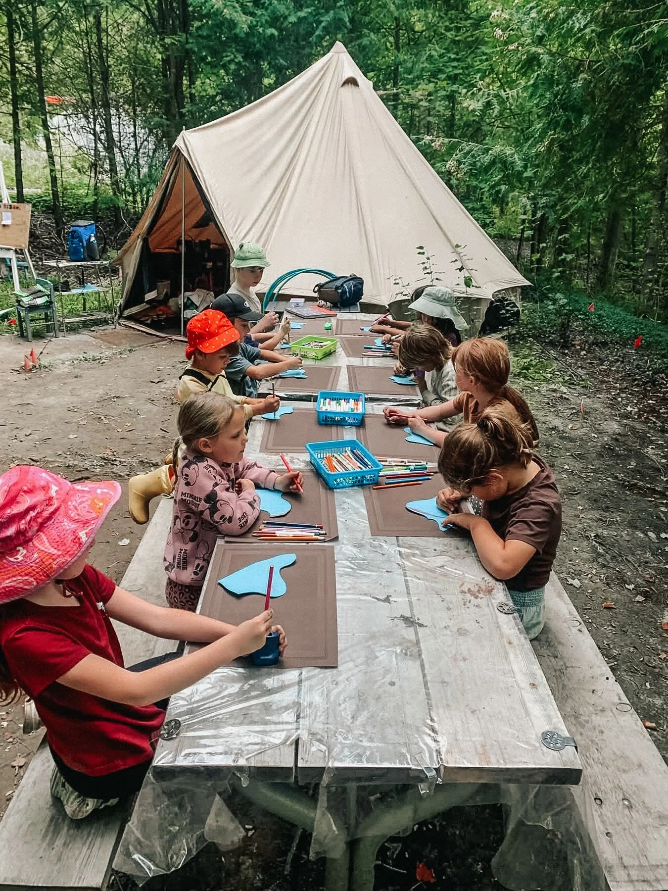 WEEK ONE | FALL SESSION | CAVAN | WEDNESDAY CREW 

Weekly Theme: The Wild Beginning | Arrive &bull; Belong &bull; Connections 

With many new faces and returning wilds, we gave a great tour to the new crew. 

We began our circle with our Child of the
