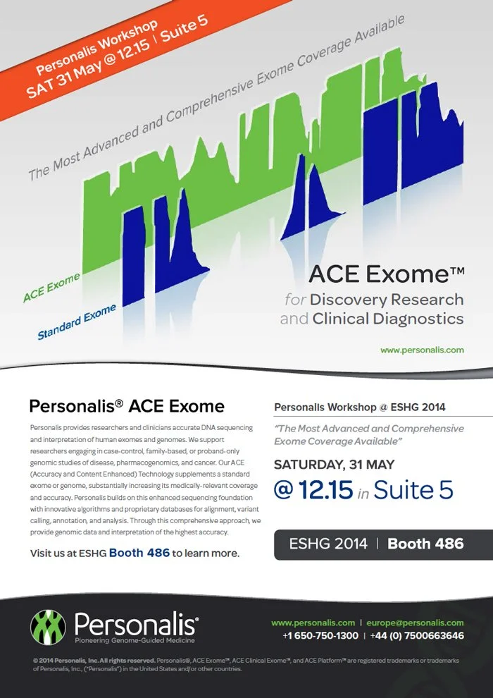 Print Ad - Personalis ACE Technology