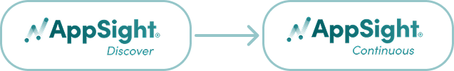 Connection mockup of AppSight Discover and Continuous