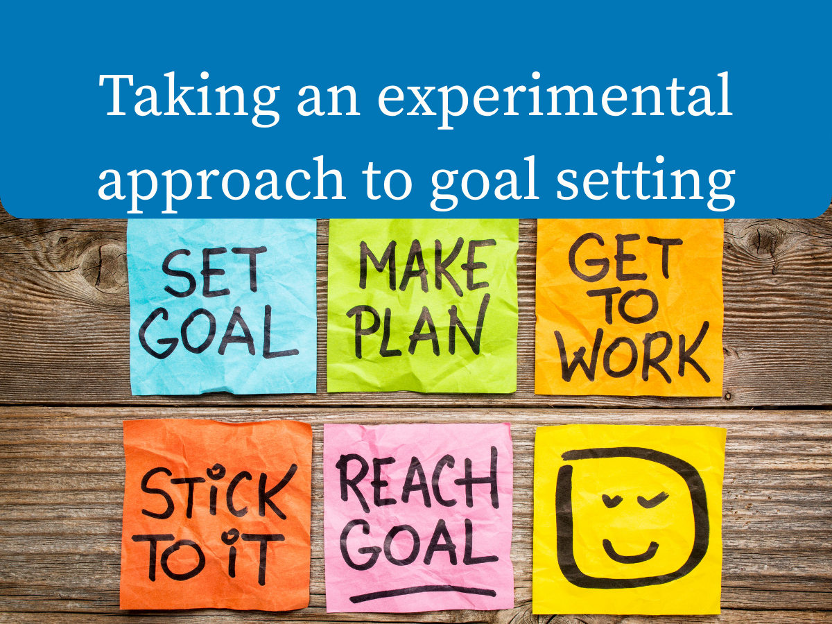 Goal Setting for a Mid-Life Uplevel