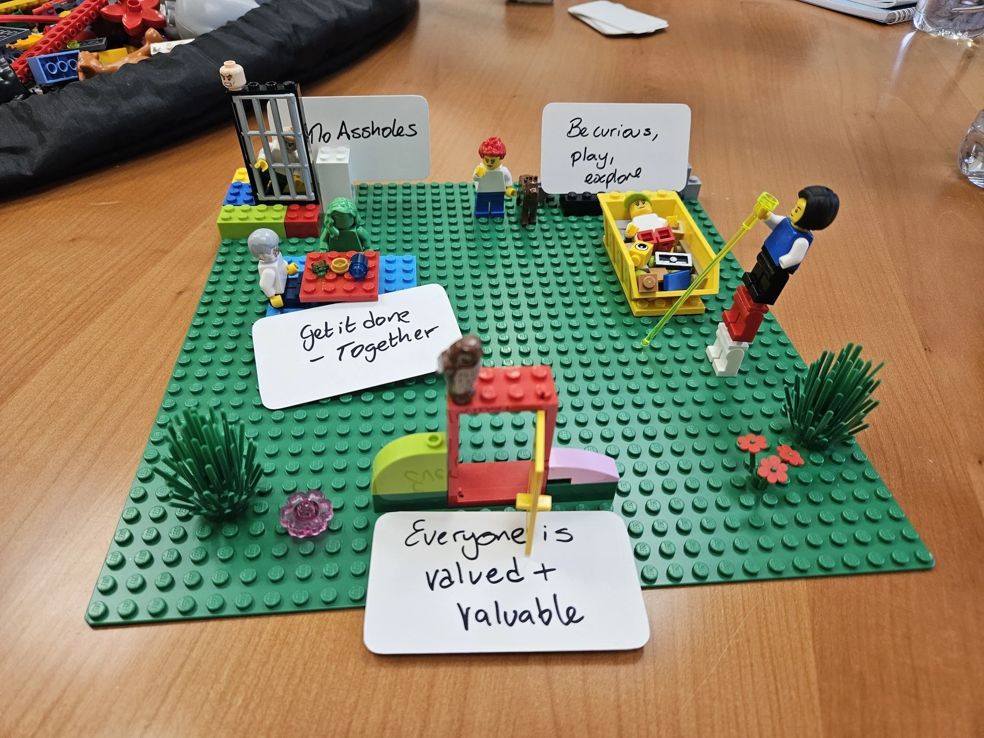 Example of Lego Serious Play with Lindsay Brady, The Big Life Project