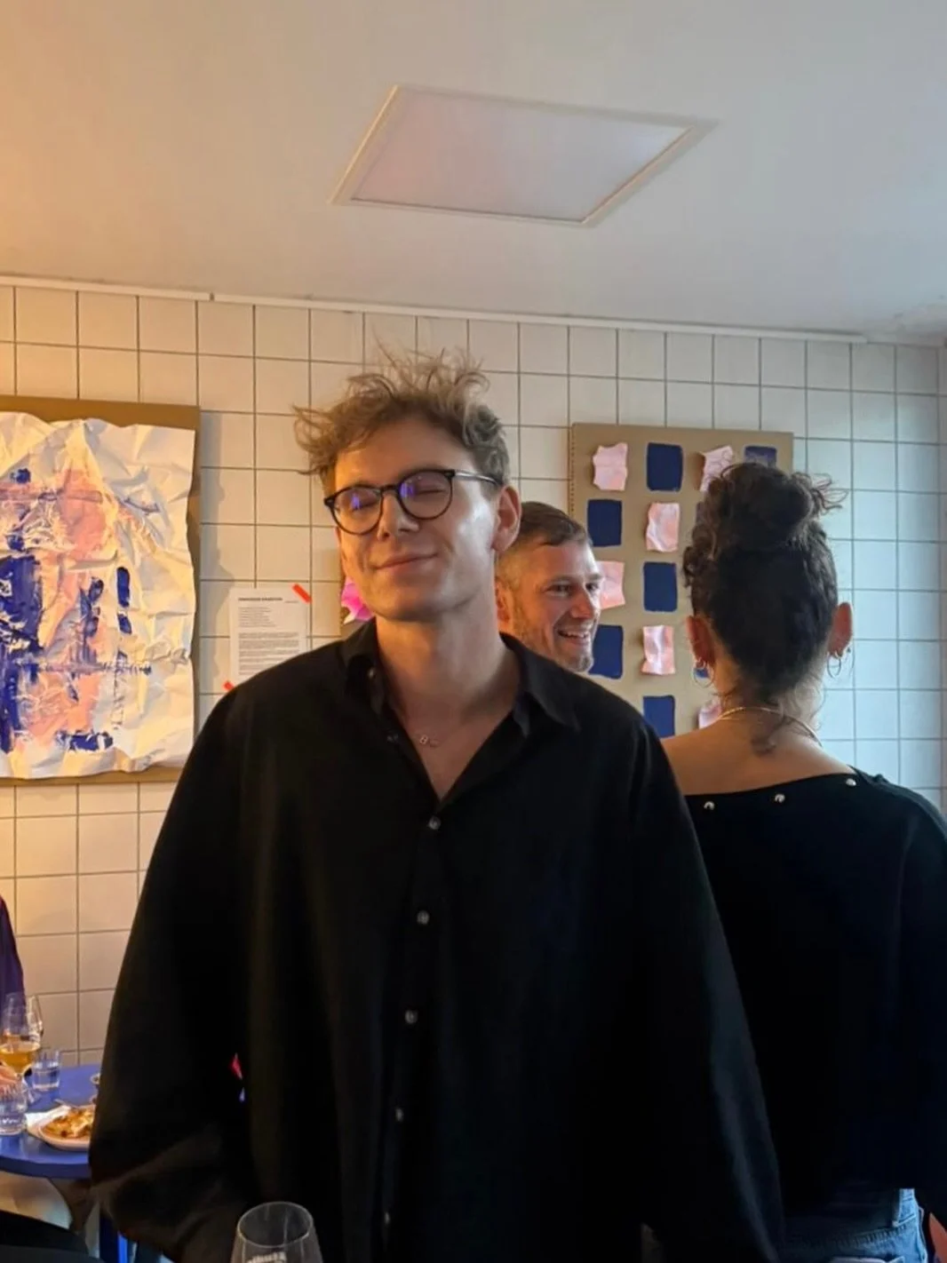 POV: your vernissage went really well &amp; you&lsquo;re overwhelmed with positive emotions