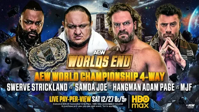 AEW Worlds End Almost Sold Out