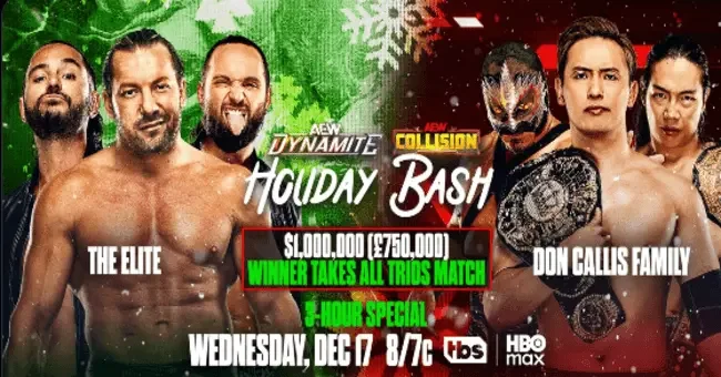 AEW Dynamite and Collision: “Holiday Bash” Lineup and Predictions