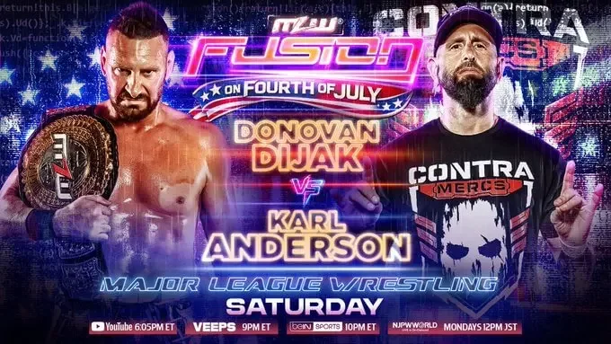 MLW Fusion 7/4/26 Spoilers: New Champion Crowned at Center Stage