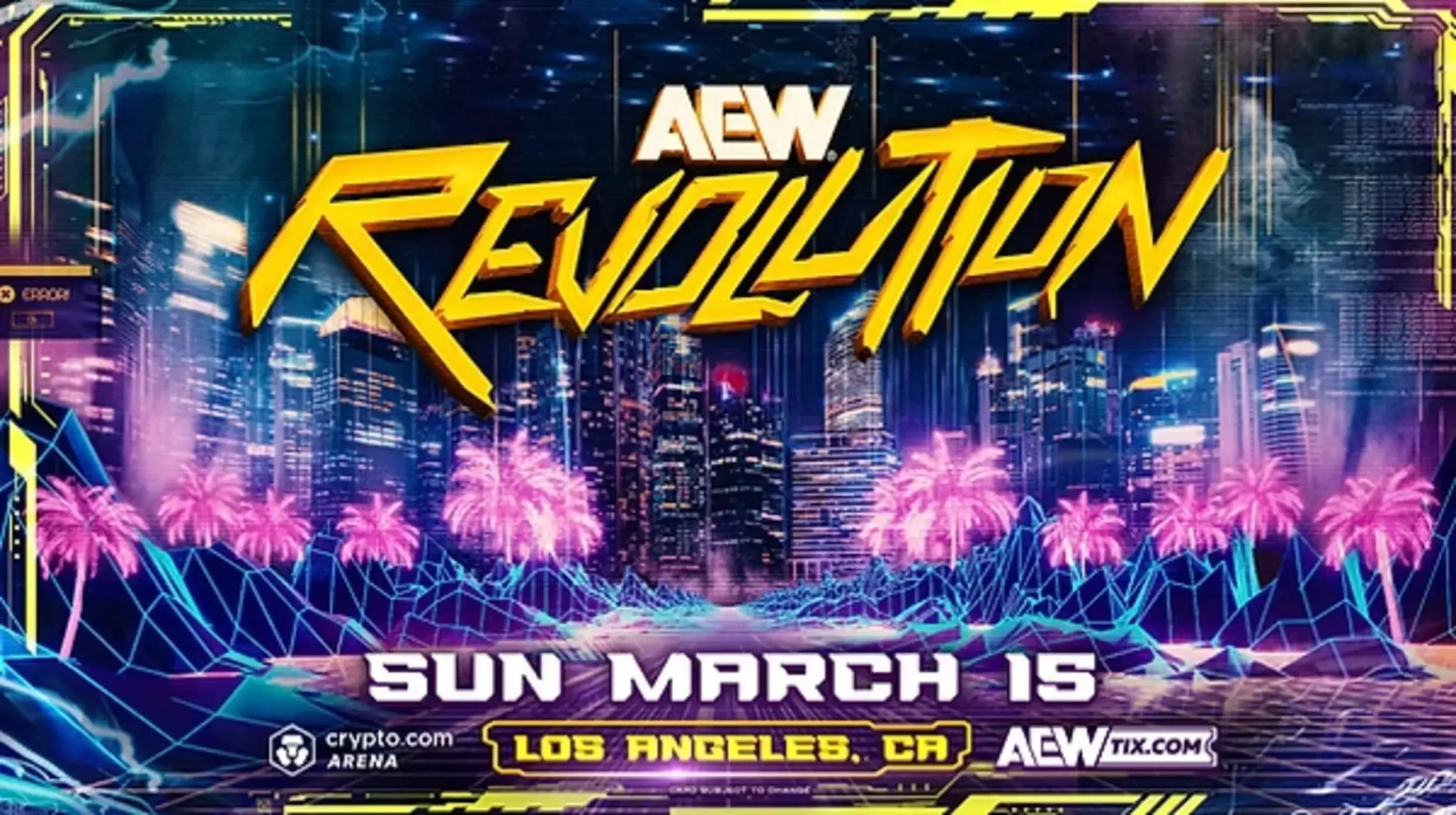 AEW Revolution 2026 Updated Card