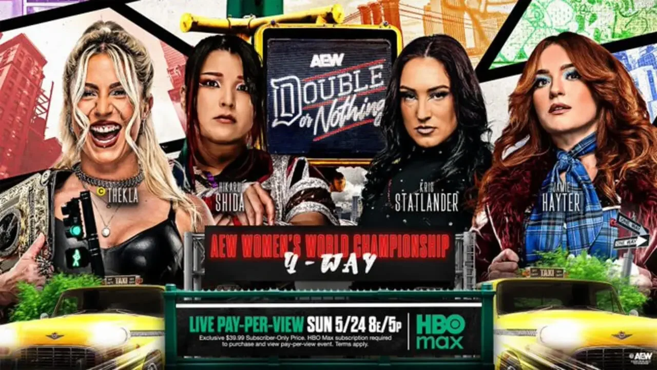 AEW Double or Nothing 2026 Updated Card - Title vs. Hair Match