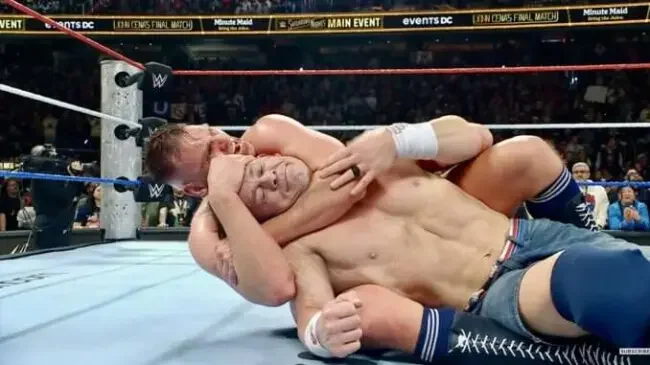 Cena Farewell Shocker: Mr. “Never Give Up” Taps Out