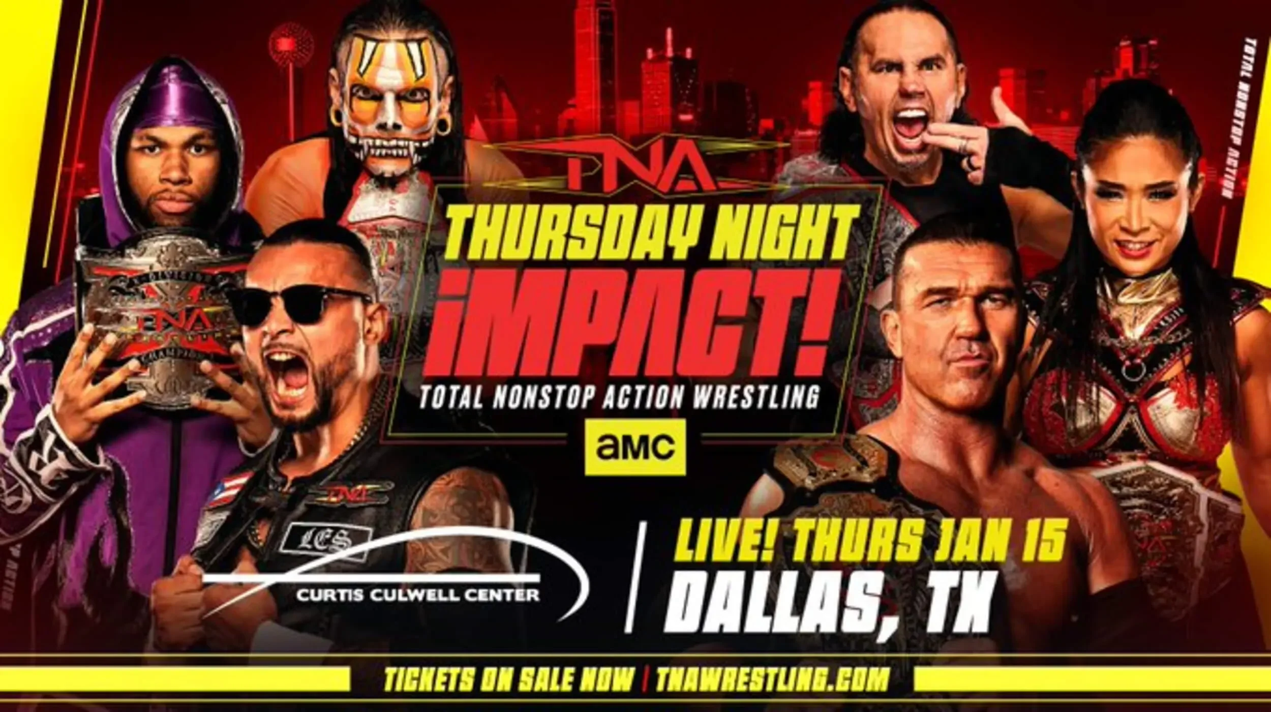 Top 5 TNA On AMC Debut Extra Match Choices