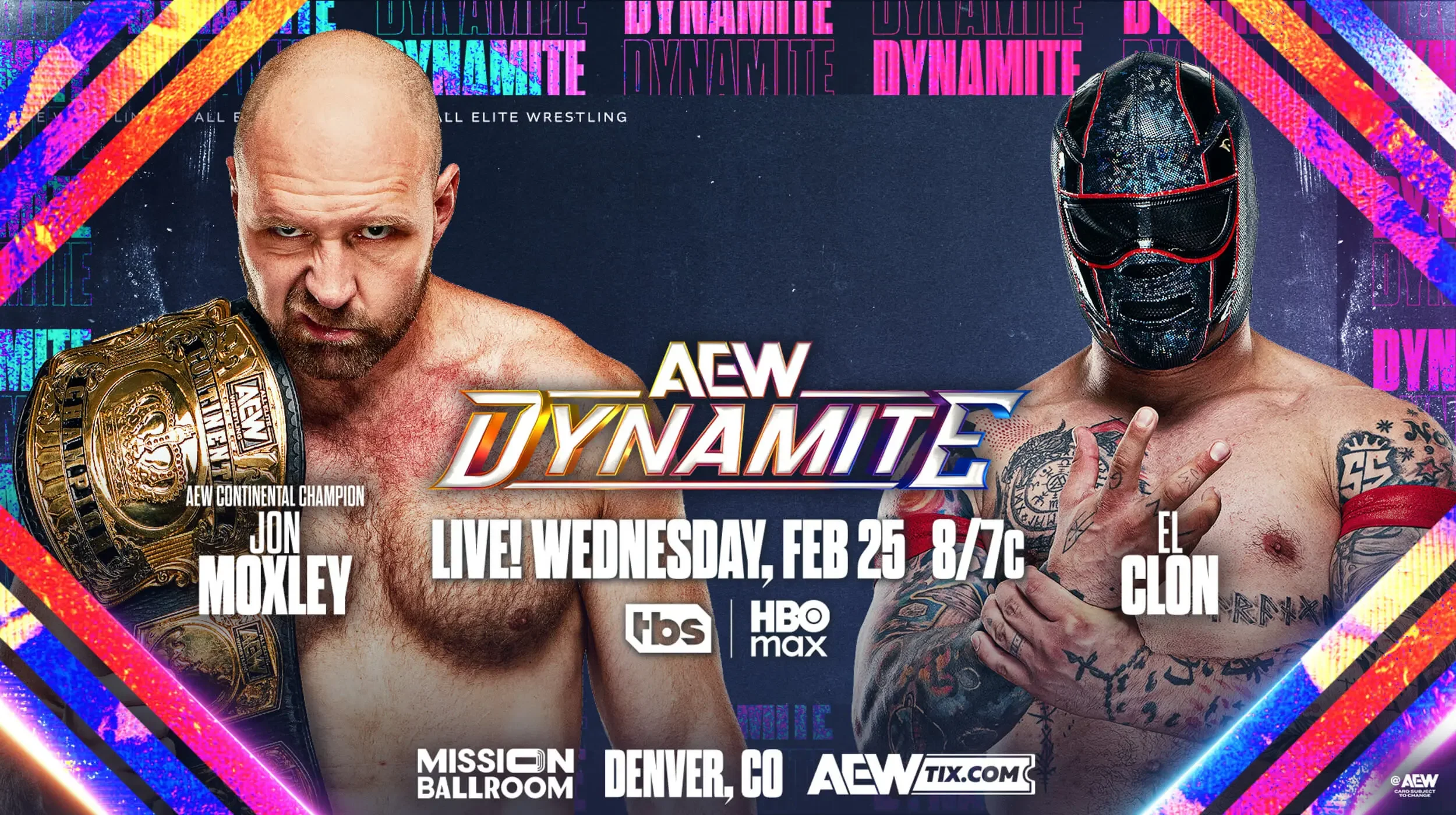 AEW Dynamite &amp; Collision – Denver (February 25, 2026) Preview