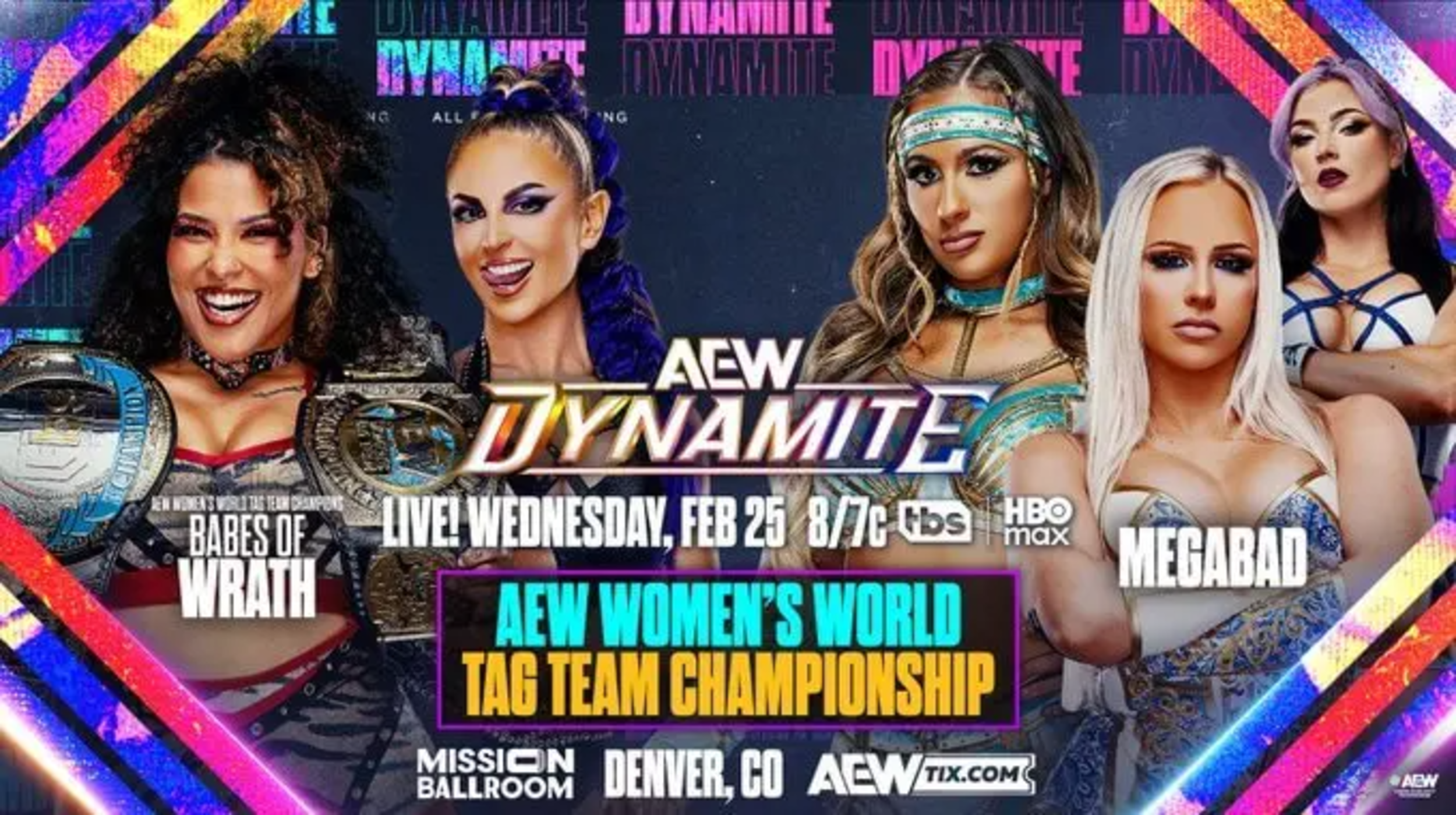 UPDATED AEW Dynamite &amp; Collision – Denver (February 25, 2026) Preview