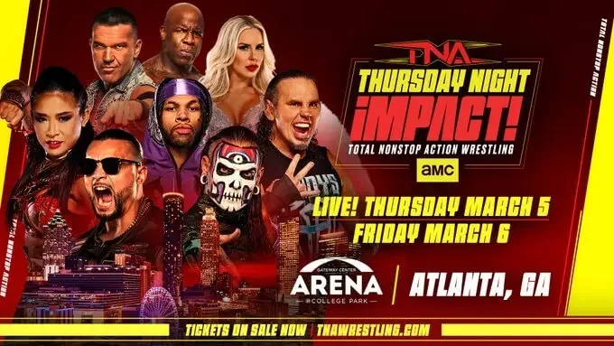 TNA IMPACT on AMC Spoilers Taped March 5, 2026