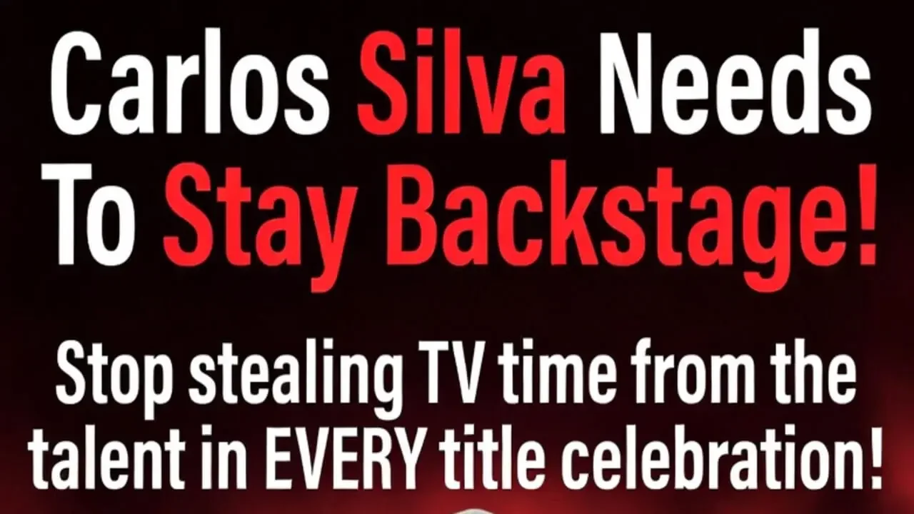 Carlos Silva Needs To Stay Backstage – Stop Stealing TV Time From TNA Talent!
