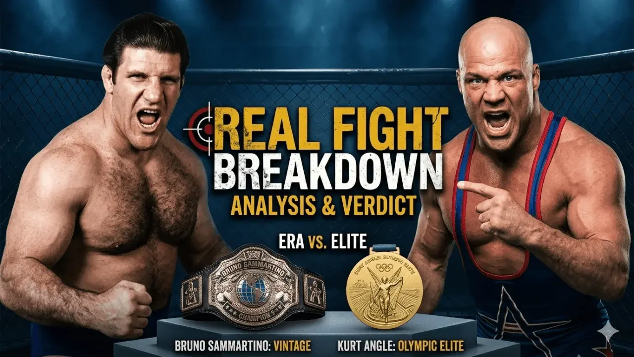 Real Fight Breakdown #3: Bruno Sammartino vs. Kurt Angle