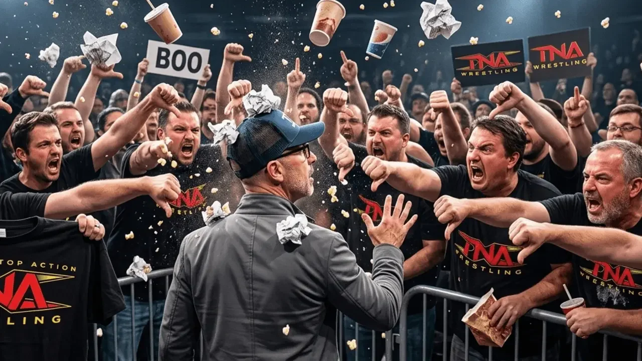 Carlos Silva trashed by TNA fans