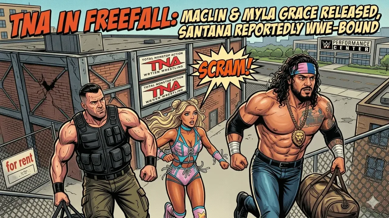 TNA in Freefall: Maclin &amp; Myla Grace Released, Santana Reportedly WWE-Bound