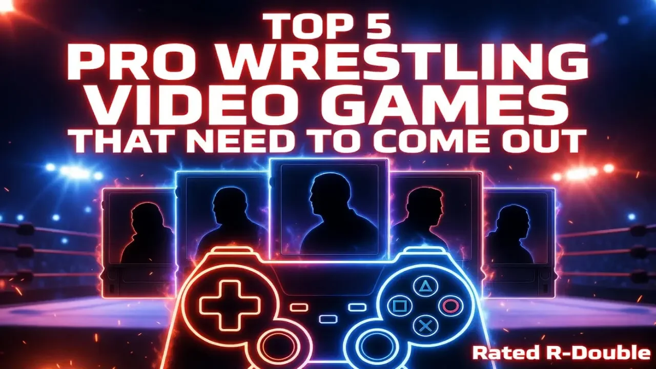 top 5 pro wrestling video games that need to come out logo