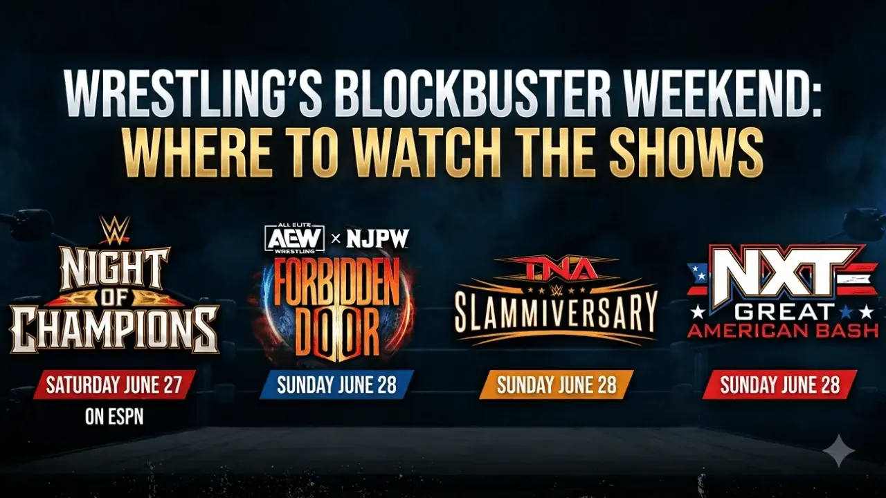 WWE NoC, Forbidden Door, NXT Bash, TNA Slammy: Which Shows Are Worth Your Cash?
