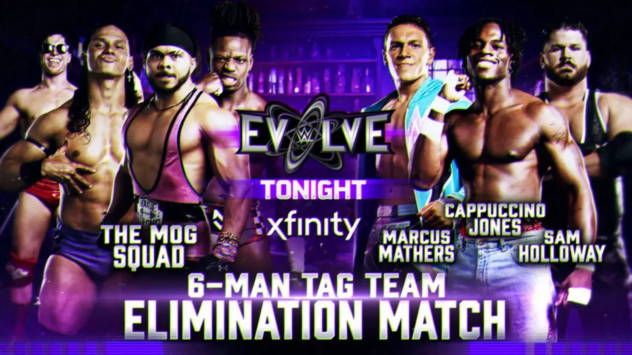 WWE EVOLVE Results (7/1): The Mog Squad Dominates, Harlem Lewis Unleashes Chaos