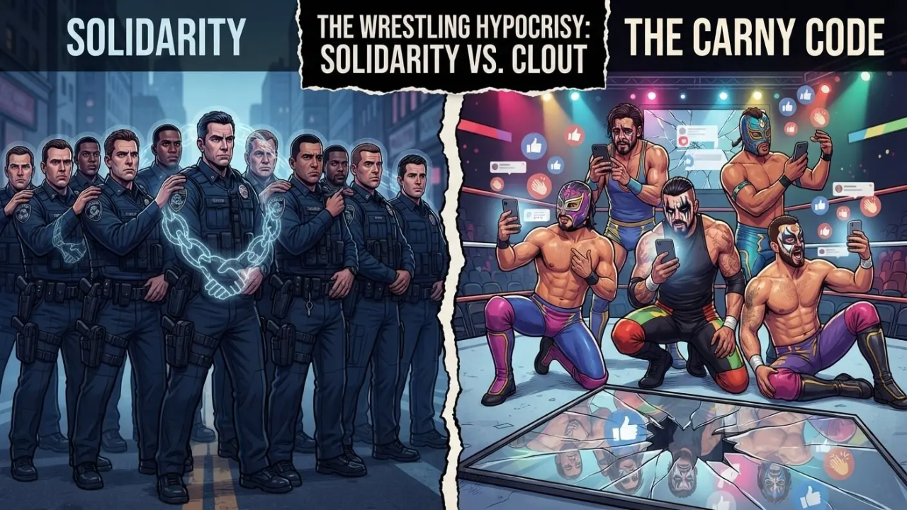 The Blue Wall vs. The Carny Code: Why Wrestlers Only Mourn Famous Peers
